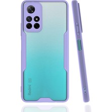 TeknoKapsül Redmi Note 11T Kılıf Platin Silikon - Lila
