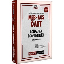 Pegem 2026 Öabt Meb-Ags Coğrafya Öğretmenliği Konu Anlatımlı Pegem Akademi Yayınları