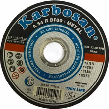 TeknoKapsül Karbosan 115X1,0X22 Thinline Metal