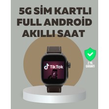 Magne Android Akıllı Saat 5g Destekli Uygulama Indirme - TGR3006-9803