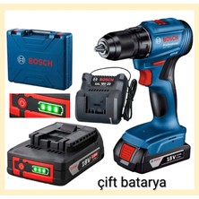 Bosch Gsb 185 Li Darbeli Göstergeli 2× 2 Ah Batarya