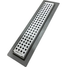 Veka 30 cm Paslanmaz Çelik Lineer Duş Kanalı