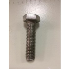 Norm M12X45 Din 933 A2 Akb Tam Diş Paslanmaz Inox Civata(8 Ad)