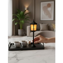 Empressco Puzimo LED Işıklı Dekoratif Sokak Lambası | Mini Atmosfer Aydınlatması | Masa Üstü Ev Dekoru - Fiyatı, Yorumları