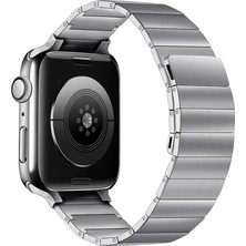 Eco Port Apple Watch 38MM KR404 Huks Kordon (Saat Değildir) - Gümüş