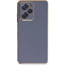 Eco Port Xiaomi Poco X5 Pro 5g Kılıf Volet Silikon - Mavi