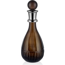 Lamedore Dekoratif Şişe Kapaklı Kahve 10,5X28,5 cm 1PRO-15248KH