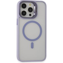 TeknoKapsül Iphone 15 Kılıf Roblox Lens Magsafe Standlı Kapak - Lila