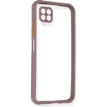 TeknoKapsül P40 Lite Kılıf Miami Şeffaf Silikon - Mor