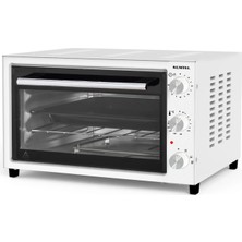 Kumtel Gri Mini Fırın KF-5320 32 Lt Ayarlanabilir Termostatlı ve Zamanlayıcı Fonksiyonlu