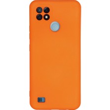 TeknoKapsül C21 Kılıf Nano Içi Kadife Silikon - Turuncu