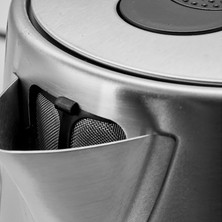 Karaca Paslanmaz Çelik Su Isıtıcısı 1,7 L Hacim, Güçlü Hızlı Kaynatma, Gizli Rezistans, Kolay Temizlik, Çay Kahve ve Günlük Mutfak Kullanımı Için Modern Kettle