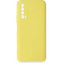 TeknoKapsül P 2021 Kılıf Nano Içi Kadife Silikon - Sarı