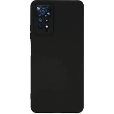 TeknoKapsül Redmi Note 11 Kılıf Nano Içi Kadife Silikon - Siyah