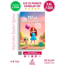 UMY Yayınları Elif ve Piknikte Kaybolan Top - Kaybolan Şeyler Ajansı - Çocuk Kitabı