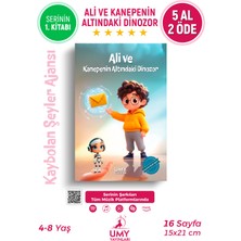 UMY Yayınları Ali ve Kanepenin Altındaki Dinozor - Kaybolan Şeyler Ajansı - Çocuk Kitabı