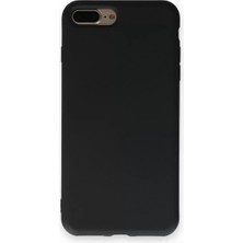 TeknoKapsül Iphone 7 Kılıf Nano Içi Kadife Silikon - Siyah