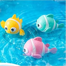 TeknoKapsül Kurmalı Balık Bebek Banyo Oyuncağı