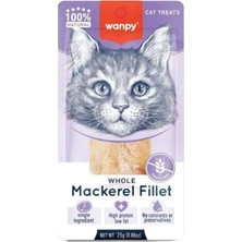 Wanpy Uskumru Fileto 25G Kedi Ödül Maması