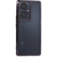 TeknoKapsül V29 Lite Kılıf Lensli Silikon - Mor
