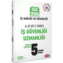 Data Yayınları 2026 Iş Sağlığı Güvenliği A-B ve C Iş Güvenliği Uzmanlığı 5 Deneme
