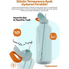 Tupperware Eko Şişe 2l Pipetli Su Yeşili