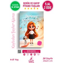 UMY Yayınları Derin ve Kayıp Piyano Tuşları - Kaybolan Şeyler Ajansı - Çocuk Kitabı