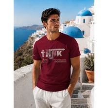 Masimar Erkek Baskılı Pamuk Simit Yaka T-Shirt