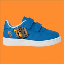 Archie Pet Sinirli Dinazor ve Ateşi Baskılı Erkek Çocuk Spor Ayakkabı