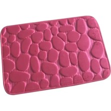 TeknoKapsül Memory Kaydırmaz Banyo Paspası Pembe