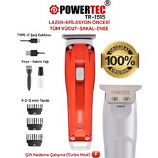 Empressco Powertec TR-1515 Lazer-Epilasyon Öncesi Tüm Vücut Tıraş Makinesi Sakal-Ense-Vücut - Fiyatı, Yorumları