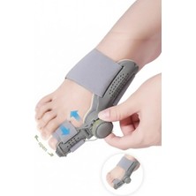 Kitchen Dream Hallux Valgus Ayak Baş Parmak Kemik Düzeltici Ayarlı Gece Ateli Gri Renk