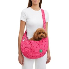 United Colors Of Benetton BNT-C2502-A Çapraz Askılı Çanta Puantiyeli Kırmızı