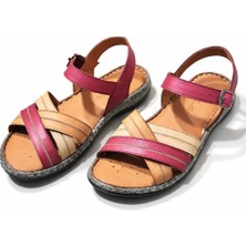 Patron Shoes Kadın Hakiki Deri Ortopedik Sandalet – Gün Boyu Konfor, Şıklık ve Hafiflik Sunan Yazlık Ayakkabı