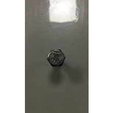 Norm M8X20 Din 933 A2 Akb Tam Diş Paslanmaz Inox Civata(30 Ad)