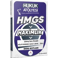 Dizgi Kitap Hukuk Atölyesi Hmgs Hakimlik Milletlerarası Hukuku Ders Notları