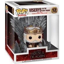 Funko Pop! Deluxe - Game Of Thrones/house Of The Dragon - Viserys On The Iron Throne #12