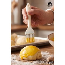 Muf Home Yumurta ve Hamur Fırçası Askılı Pratik Mutfak Sos, Pasta, Börek Yağlama Fırçası - Bpa Free