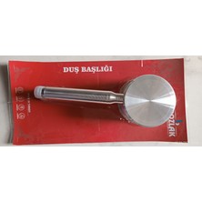 Metal Kasa Krom Tek Duş Başlığı 1,sınıf Kalite