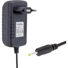 TeknoKapsül PM-33779 5 Volt - 3 Amper 2.5*0.7 mm Uçlu Plastik Kasa Priz Tipi Adaptör
