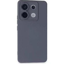 TeknoKapsül Redmi Note 13 5g Kılıf Nano Içi Kadife Silikon - Gri