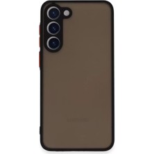 TeknoKapsül Galaxy S23 Kılıf Montreal Silikon Kapak - Siyah