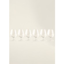 Bella Maison Columba Kristal 6'lı Kahve Yanı Su Bardağı Naturel (180 Cc)