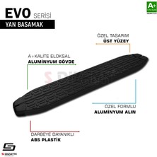 S-Dizayn Vw Tıguan 3 2024- 183 cm Evo Black Yan Basamak