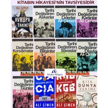 Timaş Yayınları Ali Çimen 12 Kitap- Başkanın Gözleri-Cıa. Avrupa Tarihi, Tarihi Değiştiren Askerler, Savaşlar, Günler, Konuşmalar, Bilginler, Liderler, Kadınlar, Olaylar, Kısa Dünya Tarih, Kgb Kremlinin Gözleri