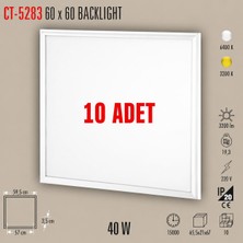 Cata - 40W 10 Adet 60X60 LED Panel (Beyaz) - CT-5283