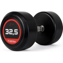 313 Spor 313 Sport 32,5 kg Kauçuk Kaplı Profesyonel Olimpik Dumbell ( Dambıl )