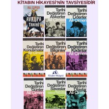 Timaş Yayınları Ali Çimen Kitaplığı- Avrupa Tarihi, Tarihi Değiştiren Askerler, Savaşlar, Günler, Konuşmalar, Bilginler, Liderler, Kadınlar, Olaylar(9kitap)