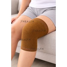 HealthStart Deve Tüyü Yün Dizlik Isı Koruyucu Rahat ve Esnek Soğuk Havada Konforlu Günlük Spor Için Destekleyici