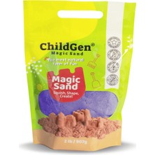 ChildGen Kinetik Kum 907 gr - Poşet - Mor